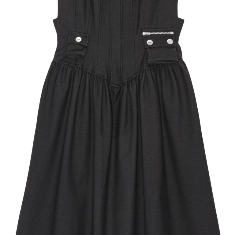 Heavy Cotton Tailoring Corset Midi