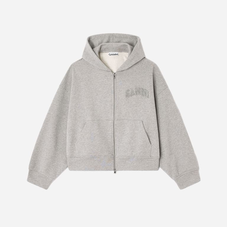 Heavy Terry Jersey Zip Hoodie