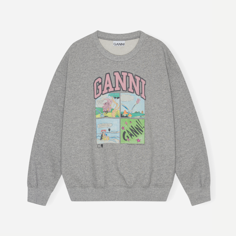 Isoli BD Oversized Sweatshirt - Paloma Melange