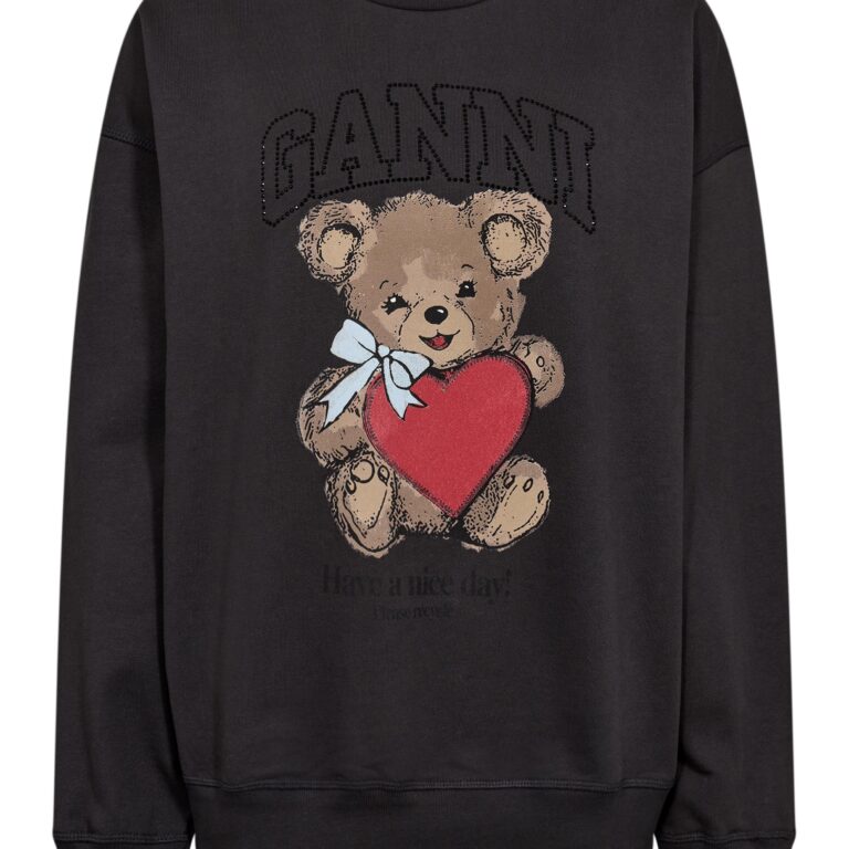 Isoli Crewneck Bear With Rhinestone