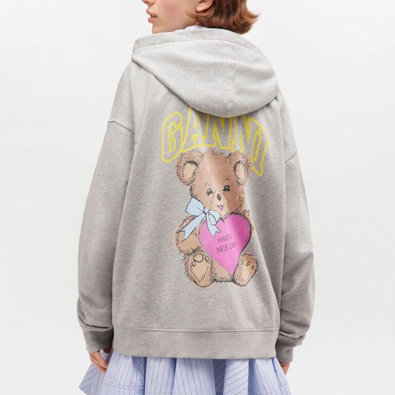 Isoli Teddy Oversized Zip Hoodie