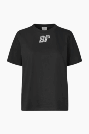 Jawo T-shirt - Black Rhinestones - Baum und Pferdgarten - Sort XL