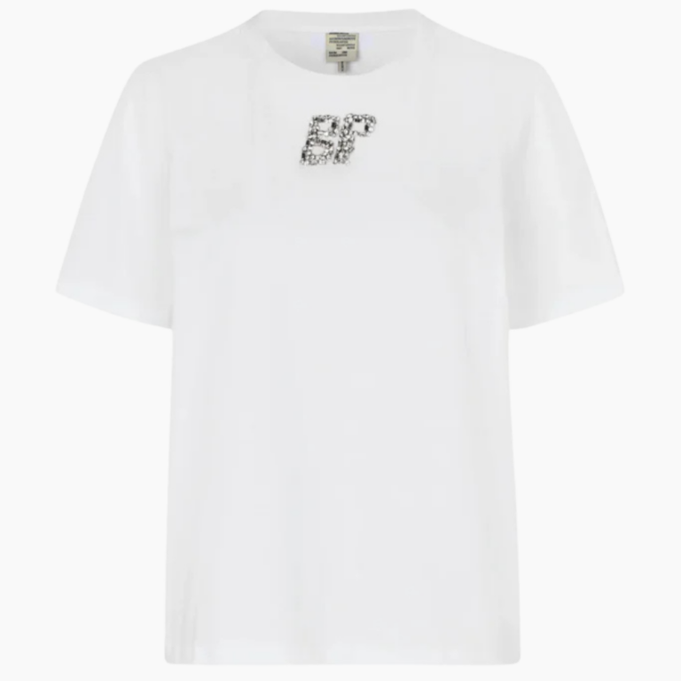 Jawo T-shirt - White Rhinestones - Baum und Pferdgarten - Hvid L