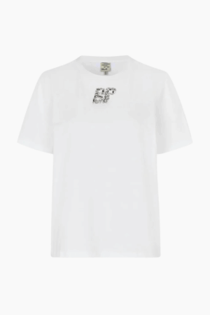 Jawo T-shirt - White Rhinestones - Baum und Pferdgarten - Hvid L