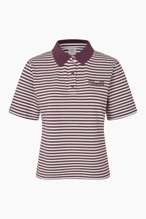 Jeanetta Top - Italian Plum Stripe - Baum und Pferdgarten - Stribet XS
