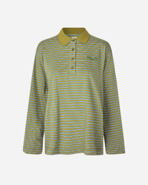 Jeanni - Green Polo Stripe