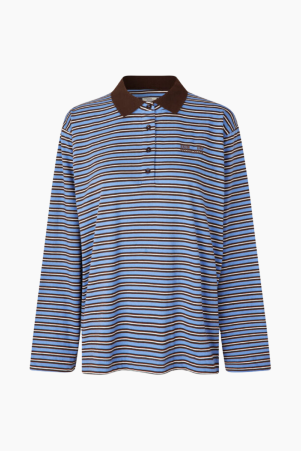 Jeanni Polo - Java Polo Stripe - Baum und Pferdgarten - Stribet XS