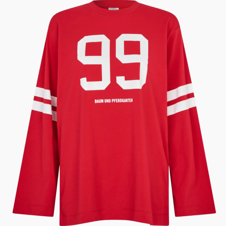 Jeevana Top - Crimson Red 99 - Baum und Pferdgarten - Rød L