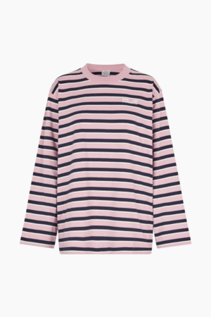 Jeevana Top - Dawn Pink Stripes - Baum und Pferdgarten - Stribet XS