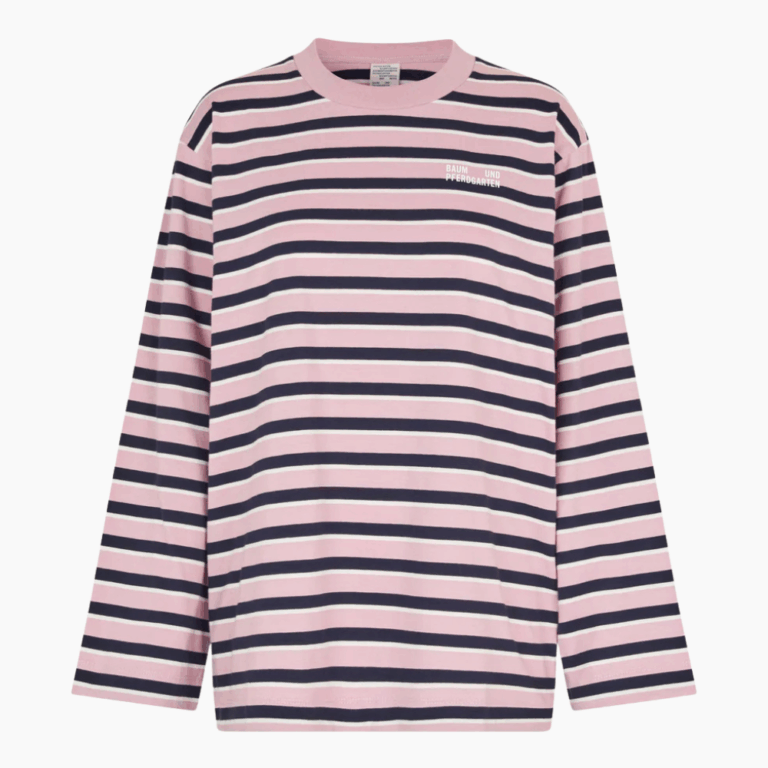 Jeevana Top - Dawn Pink Stripes - Baum und Pferdgarten - Stribet XS