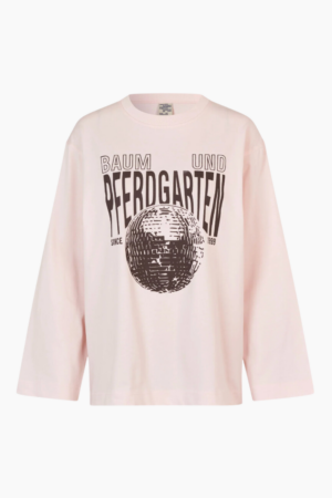 Jeevana Top - Heavenly Pink Disco Ball - Baum und Pferdgarten - Lyserød XS