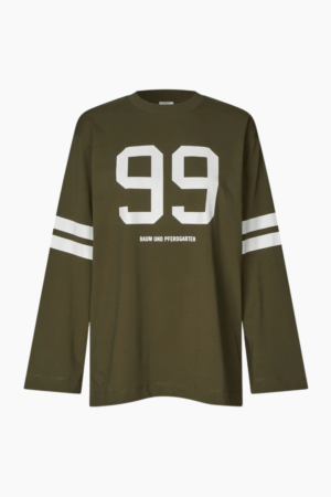 Jeevana Top - Ivy Green 99 - Baum und Pferdgarten - Grøn XS