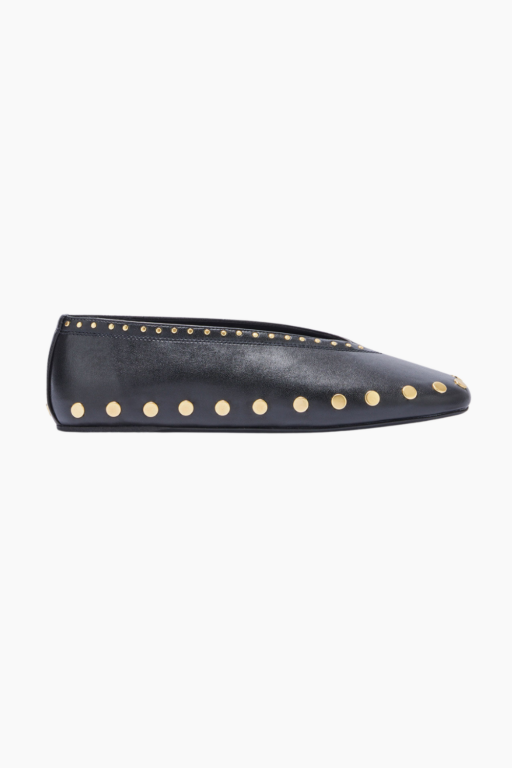 Jenny Ballerina Nappa B1020168 - Black - GANNI