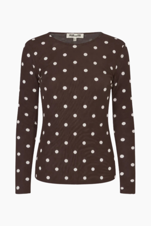 Jodie Blouse - Coffee Bean Dots - Baum und Pferdgarten