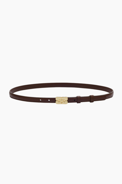 Kat Belt Small B3040001 - Chicory Coffee - GANNI