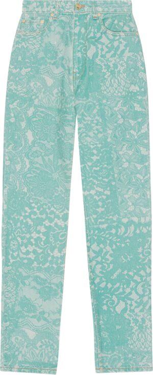 Lace Printed Swigy Jeans