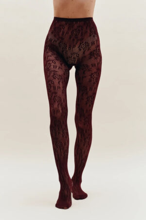 Laci Socks - Bordeaux - Baum und Pferdgarten - Bordeaux L/XL