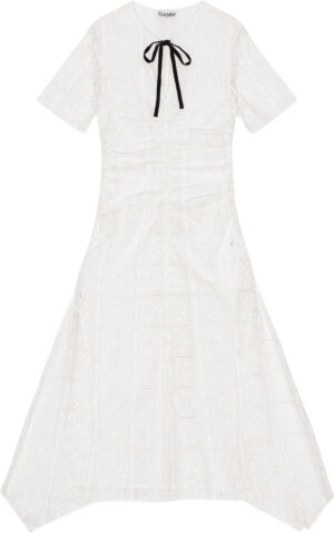 Light Broderie Anglaise Long Dress