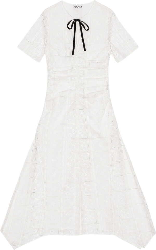 Light Broderie Anglaise Long Dress