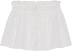Light Broderie Anglaise Mini Skirt