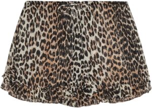 Light Chiffon Ruffle Shorts