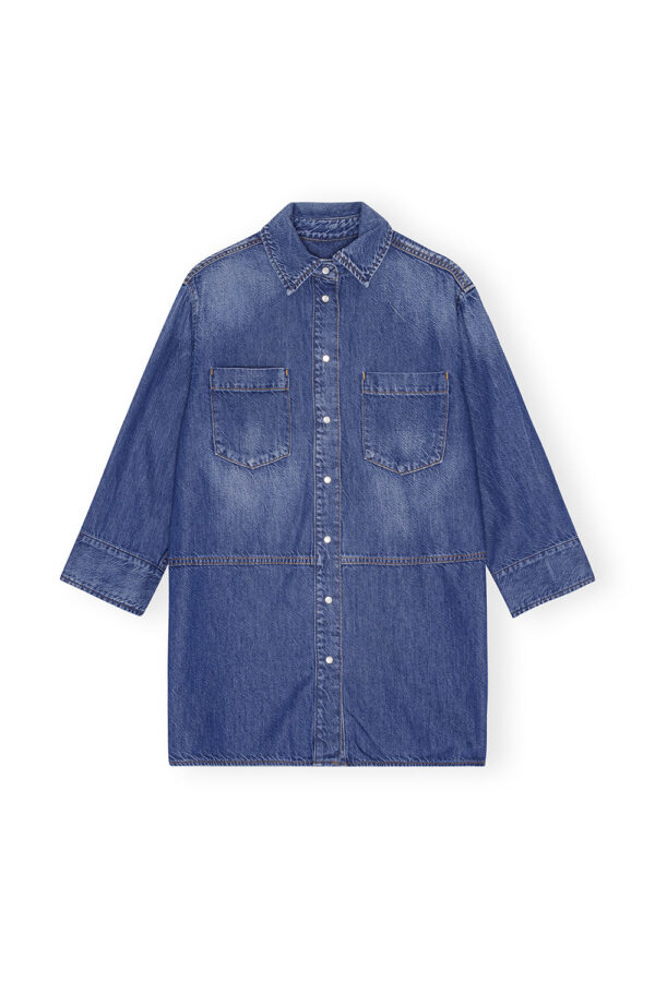 Light Denim Oversized Shirt