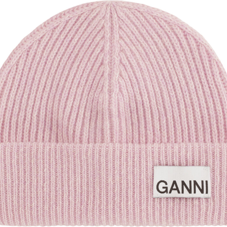 Light Structured Rib Knit Beanie