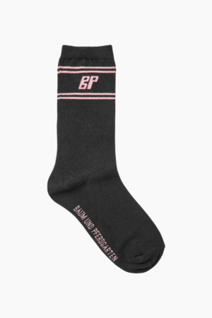 Ling Socks - Black Pink BP - Baum und Pferdgarten - Sort S/M