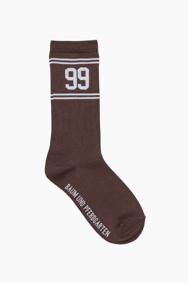 Ling Socks - Brown 99 - Baum und Pferdgarten - Brun S/M