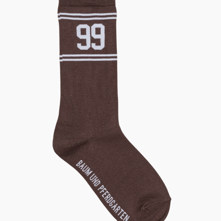 Ling Socks - Brown 99 - Baum und Pferdgarten - Brun S/M