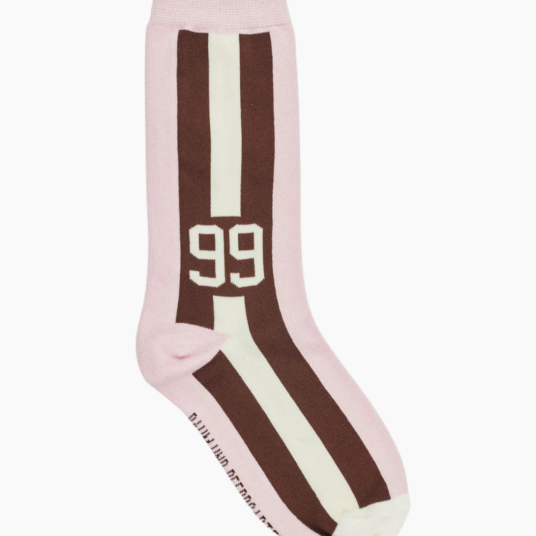 Ling Socks - Light Lilac Stripe - Baum und Pferdgarten - Lyserød M/L