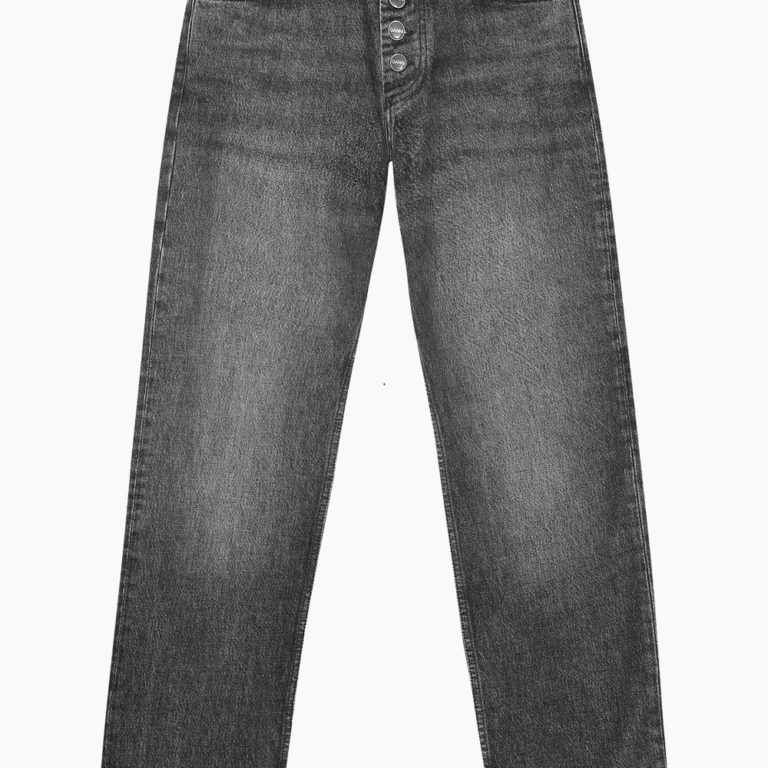 Lovy Jeans - Black/White Vintage - GANNI - Sort 28/34