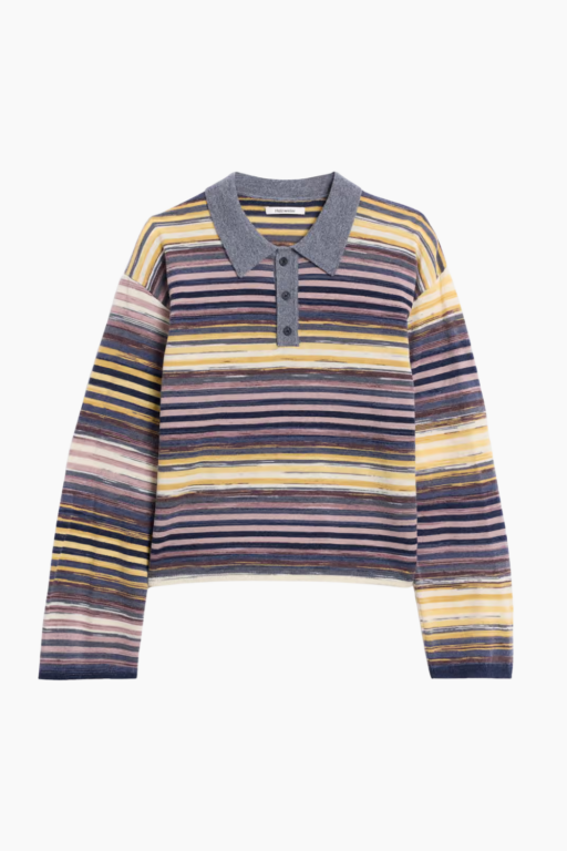 Luna Space Yarn Polo - Multicolor - Holzweiler