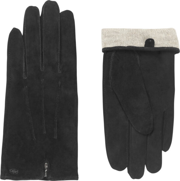 MJM Glove Aida W Sheep Suede Black