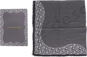 MJM Scarf Adelina 85% Modal 15% Silke Dark Navy