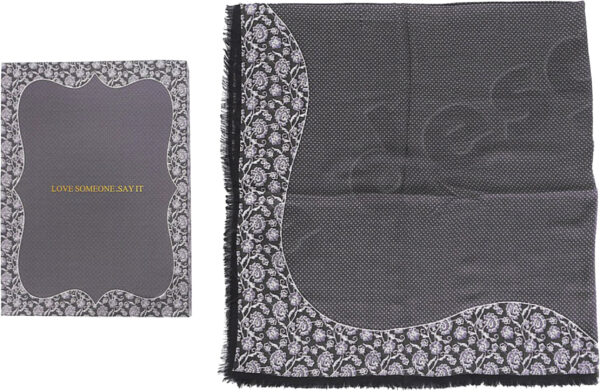 MJM Scarf Adelina 85% Modal 15% Silke Dark Navy