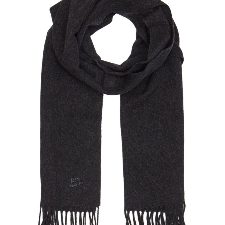 MJM Scarf Saturnia Wool/cashm. Anthracite