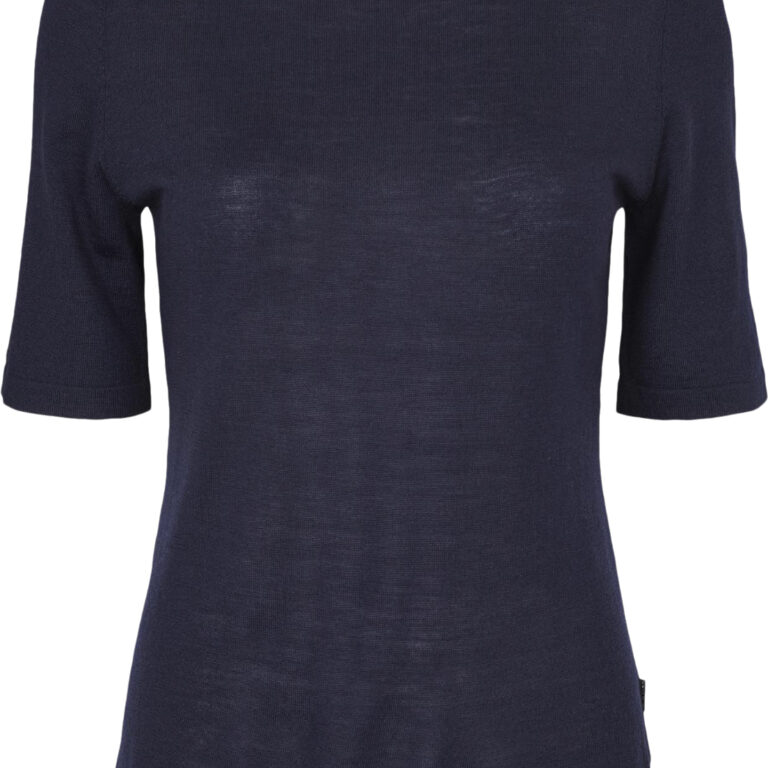 Merino Blend Fellini Knit Tshirt - 100% Wool