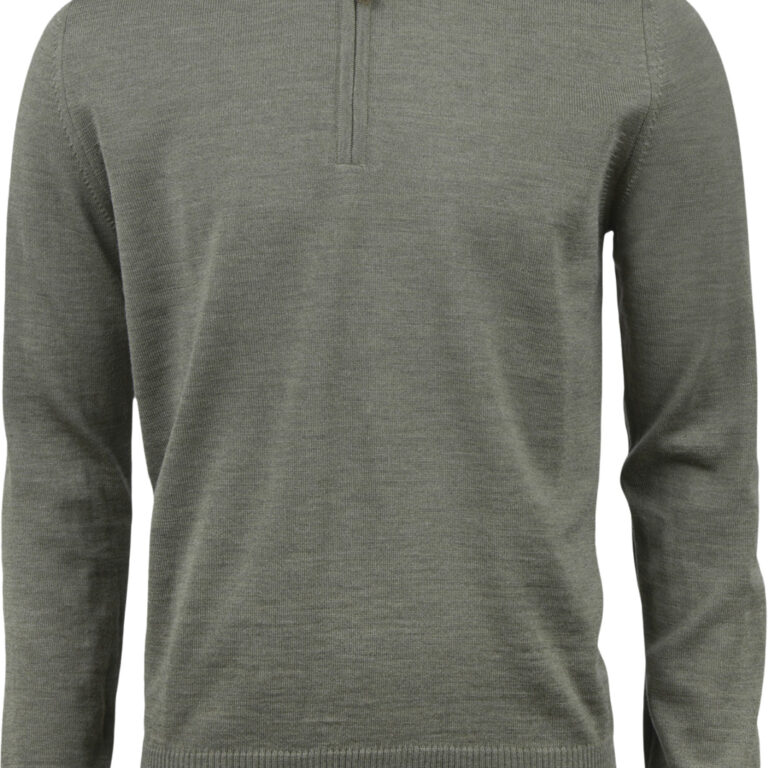Merino Wool Half Zip
