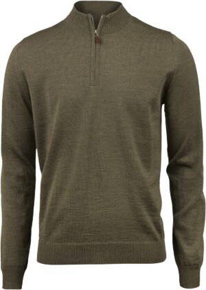 Merino Wool Half Zip