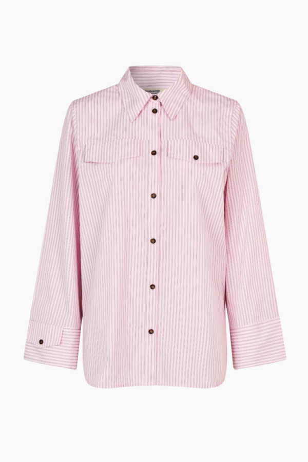 Miria Shirt - Lilac Snow Stripe - Baum und Pferdgarten - Lyserød XS