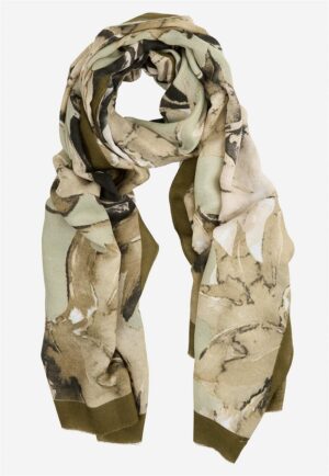 Mønstret, blødt tørklæde