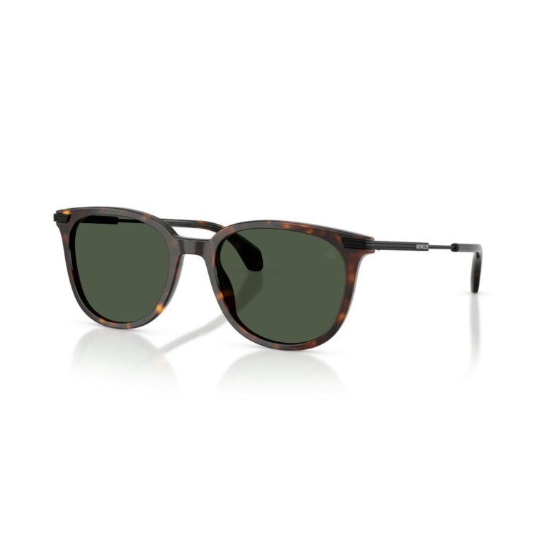 Moncler Korra 0ME6013 Solbriller - Ovale Sort Polariserede Linser