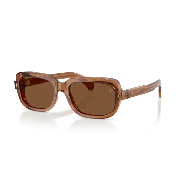Moncler Suntrap 0ME6008 Solbriller - Firkantede Transparent Polariserede Linser