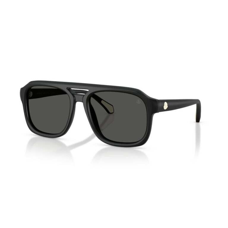 Moncler Vantos 0ME6024 Solbriller - Firkantede Sort