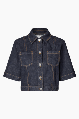 NO 05 Shirt - Dark Blue Rinse - Baum und Pferdgarten - Blå S