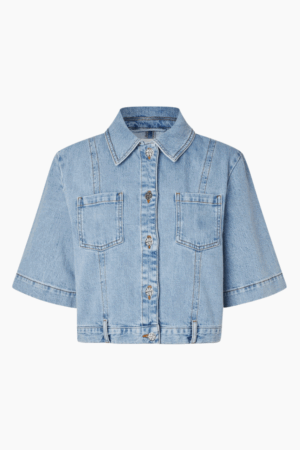 NO 05 Shirt - Washed Light Blue - Baum und Pferdgarten - Blå S