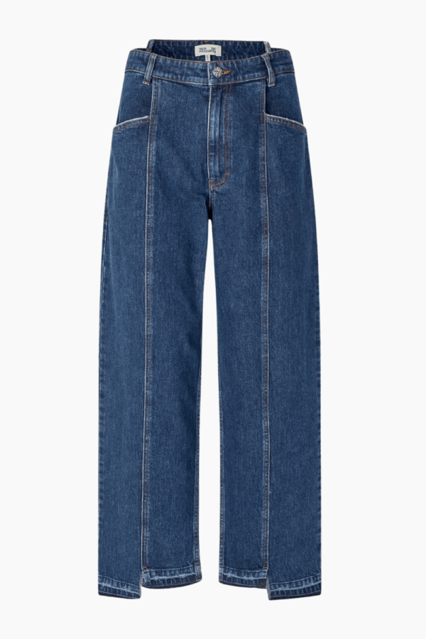 Nanya Jeans - Dark Blue Denim - Baum und Pferdgarten - Blå XS