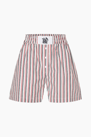 Natie Shorts - Haute Red Stripes - Baum und Pferdgarten - Grå M