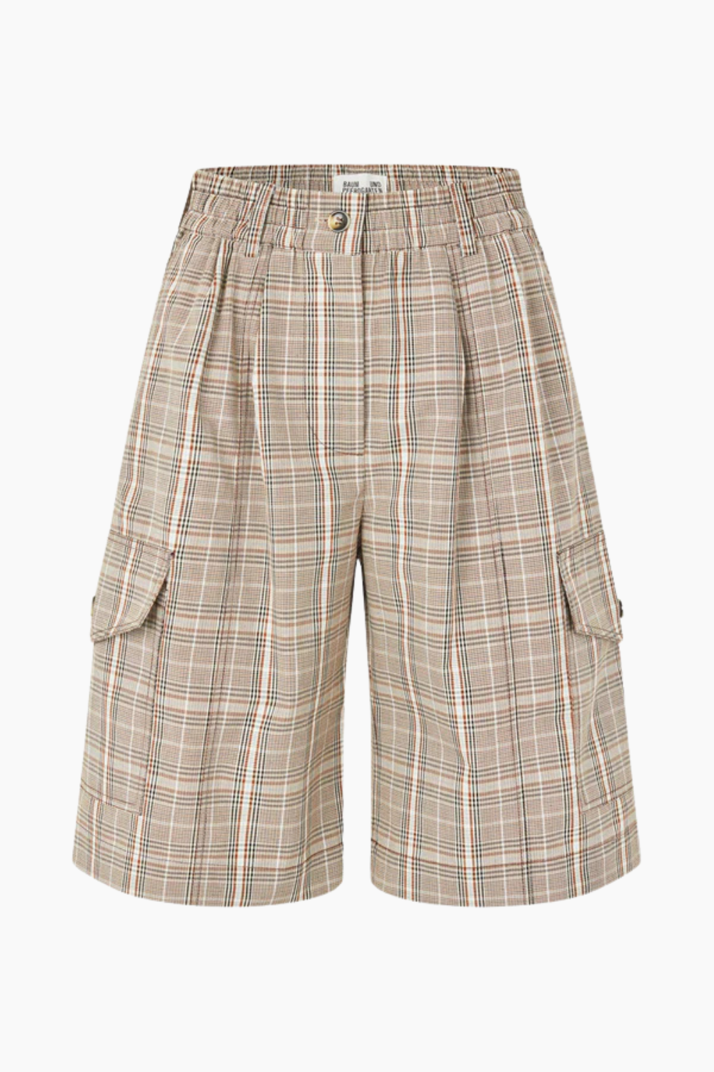 Neeto Shorts - Brown Mini Check - Baum und Pferdgarten - Brun L